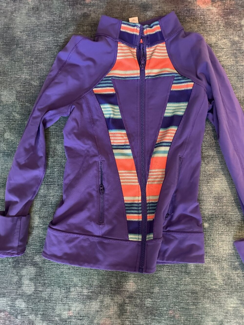 Ivivva Athletic Jacket - Purple - Size 12 - Excellent condition